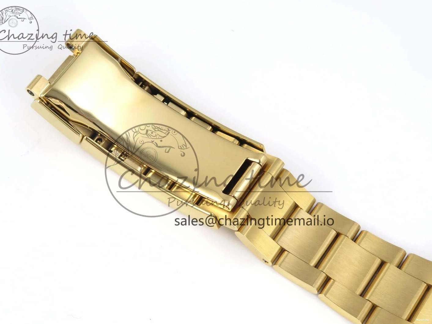 MiroTime 0317 Submariner 41mm 126618 LN THBF 904L Black Ceramic 1:1 Best Edition on YG Bracelet SH UrbanChic 334